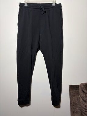 Men's Pact Black Jogger Pants - Relaxed Fit - Taper leg - Medium